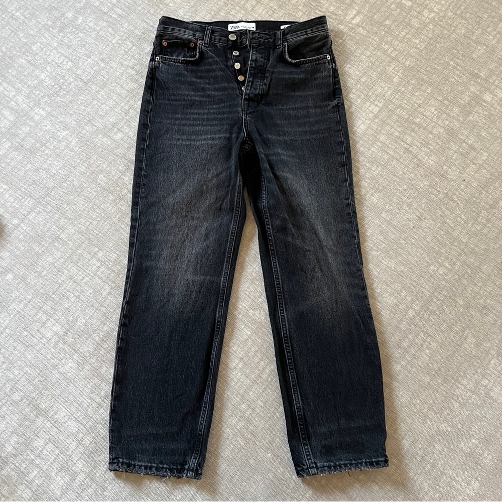 Zara The Bliss Straight Denim